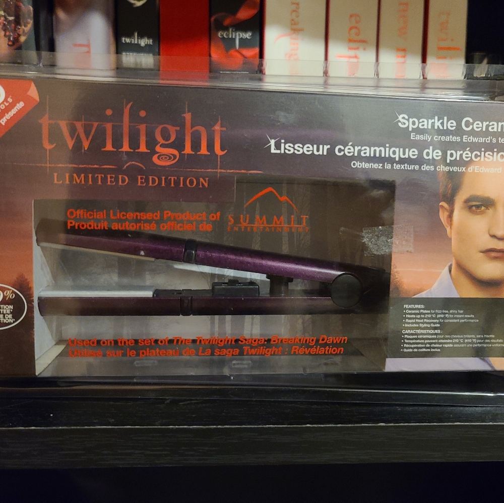Edward Cullen flat iron